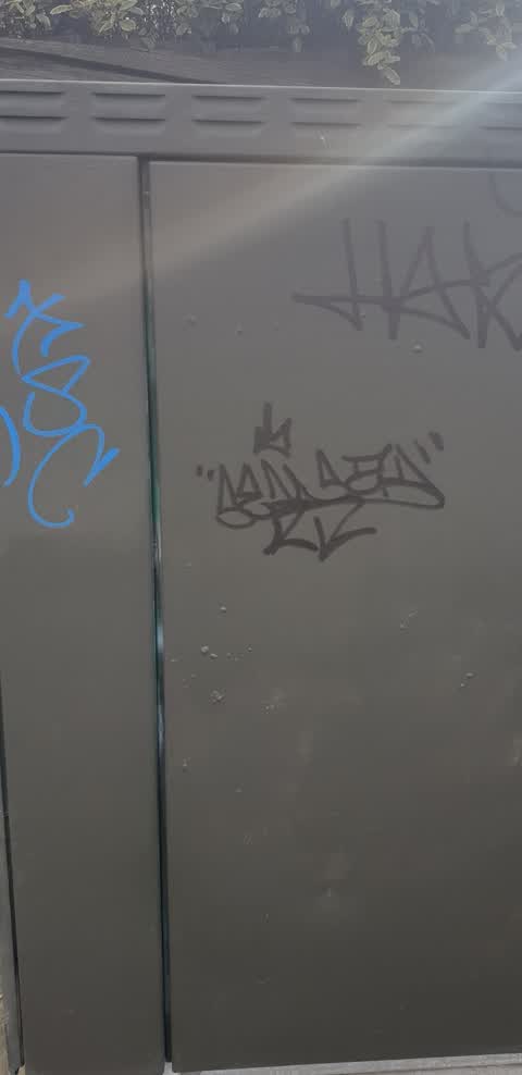 Graffiti — a report photo