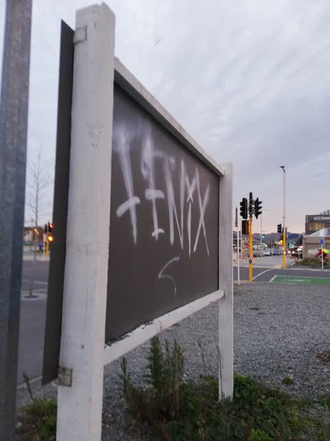 Graffiti — a report photo