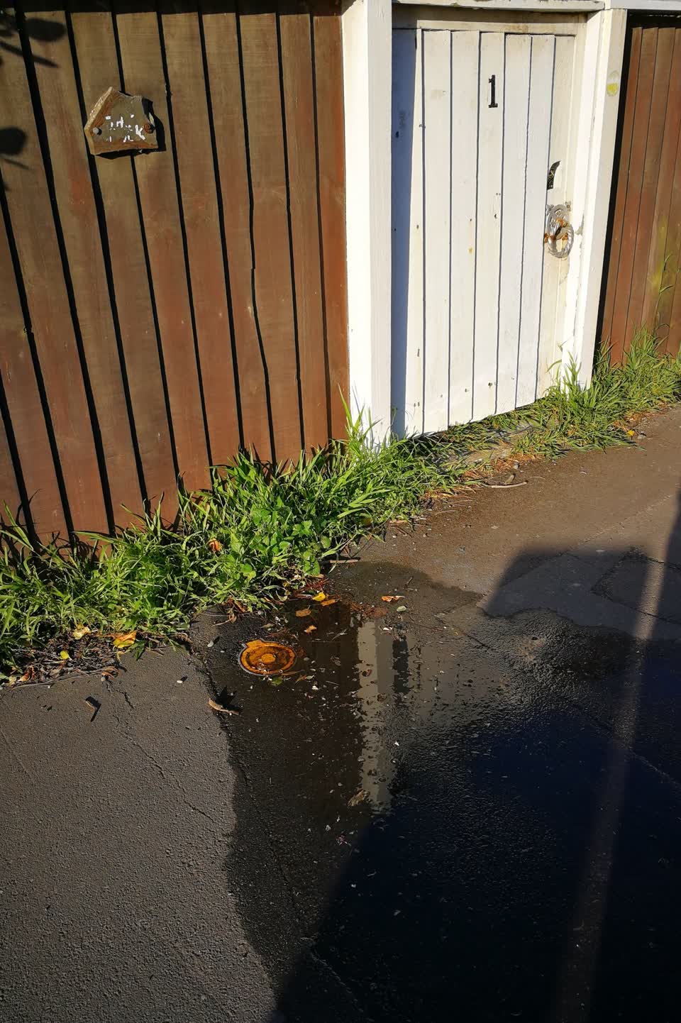 The photograph attached to this water supply report