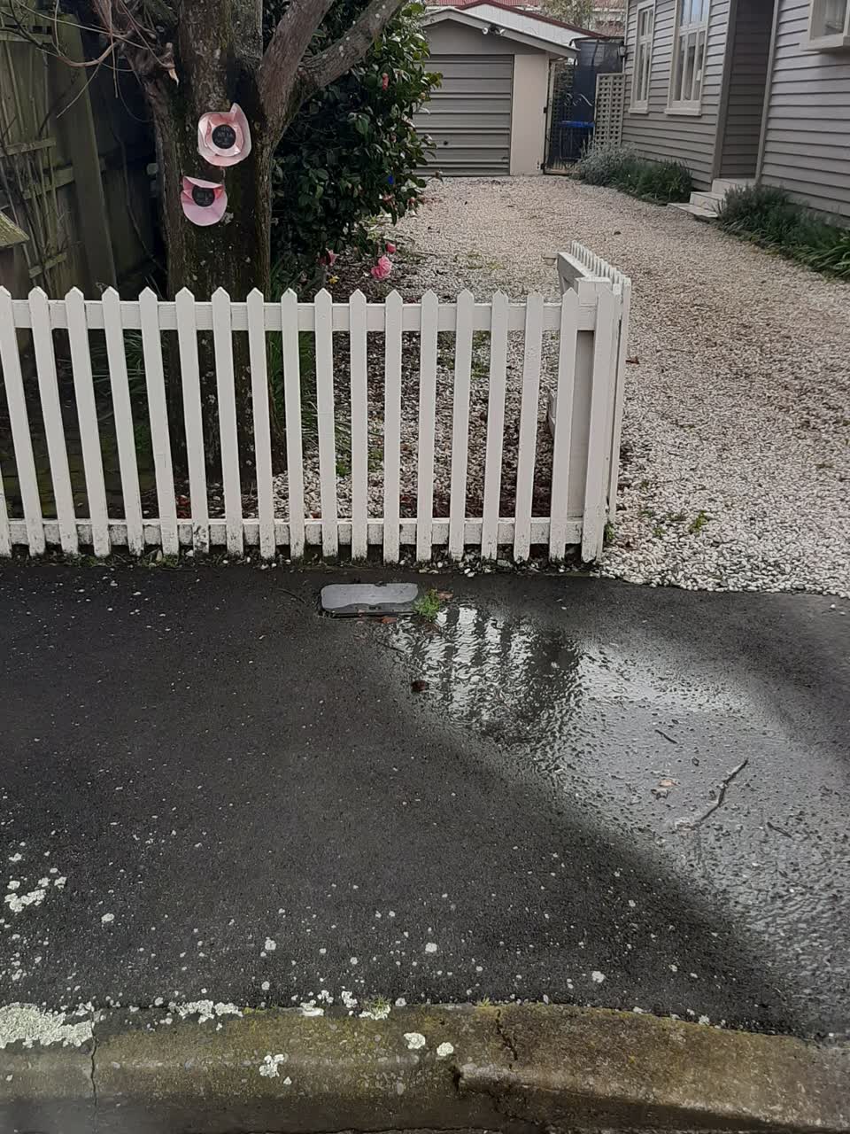The photograph attached to this water supply report
