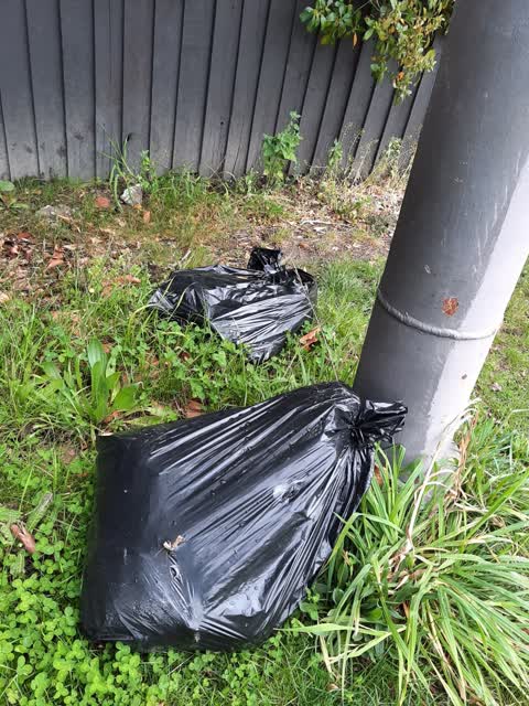 Rubbish/Recycling, a report photo