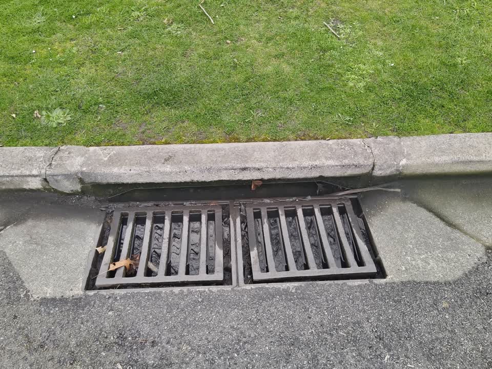 The photograph attached to this wastewater/stormwater report