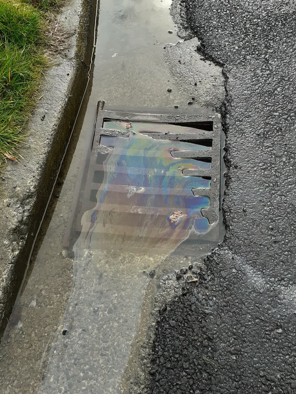 The photograph attached to this wastewater/stormwater report