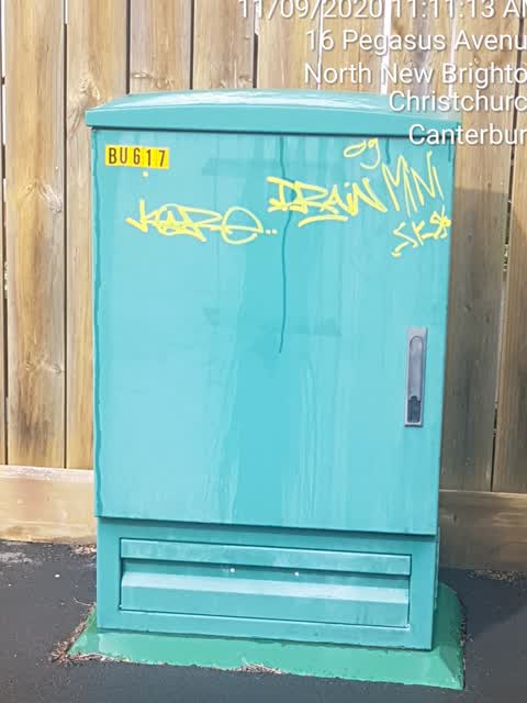 Graffiti, a report photo