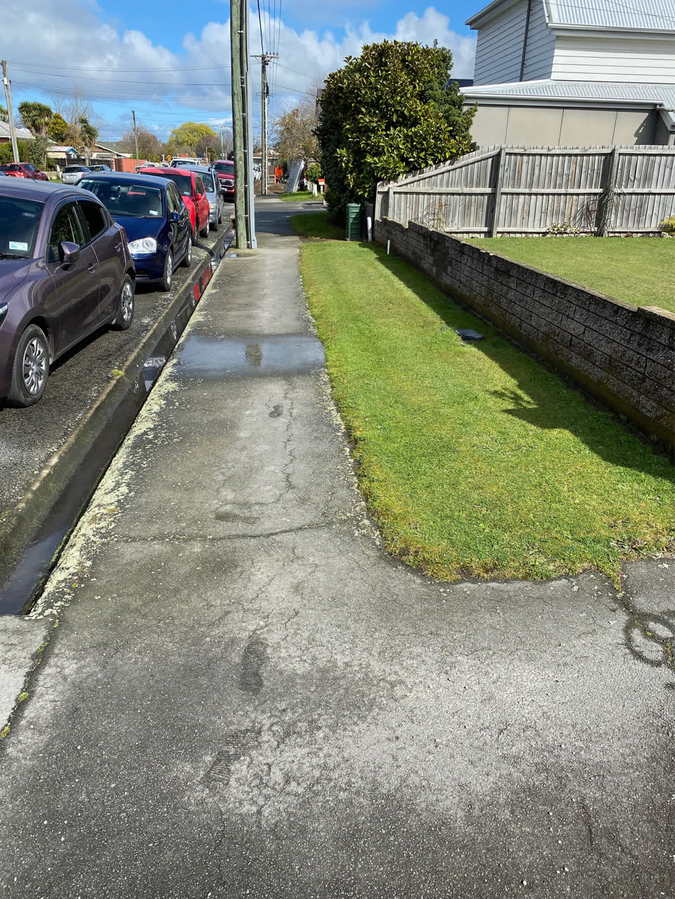 The photograph attached to this water supply report
