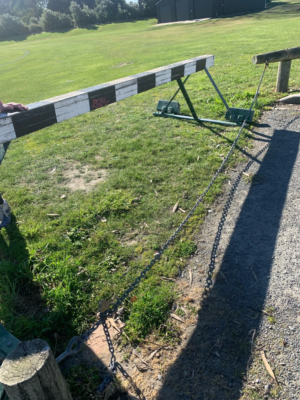 The photograph attached to this parks report