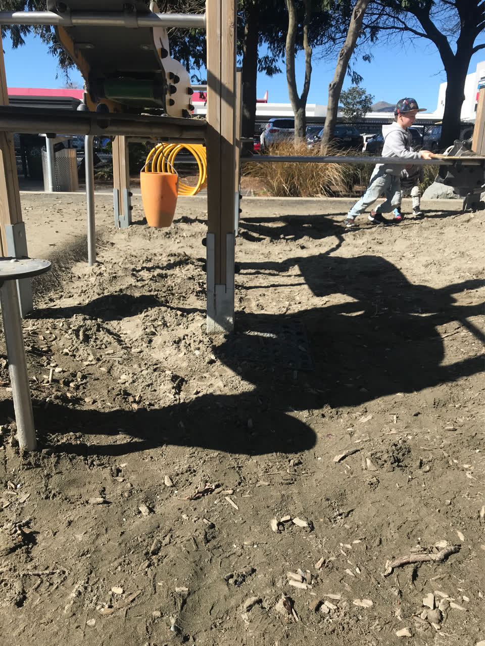 The photograph attached to this parks report