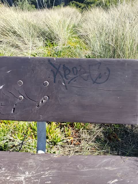 Graffiti, a report photo