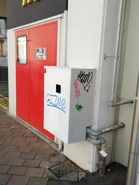 Graffiti, a report photo