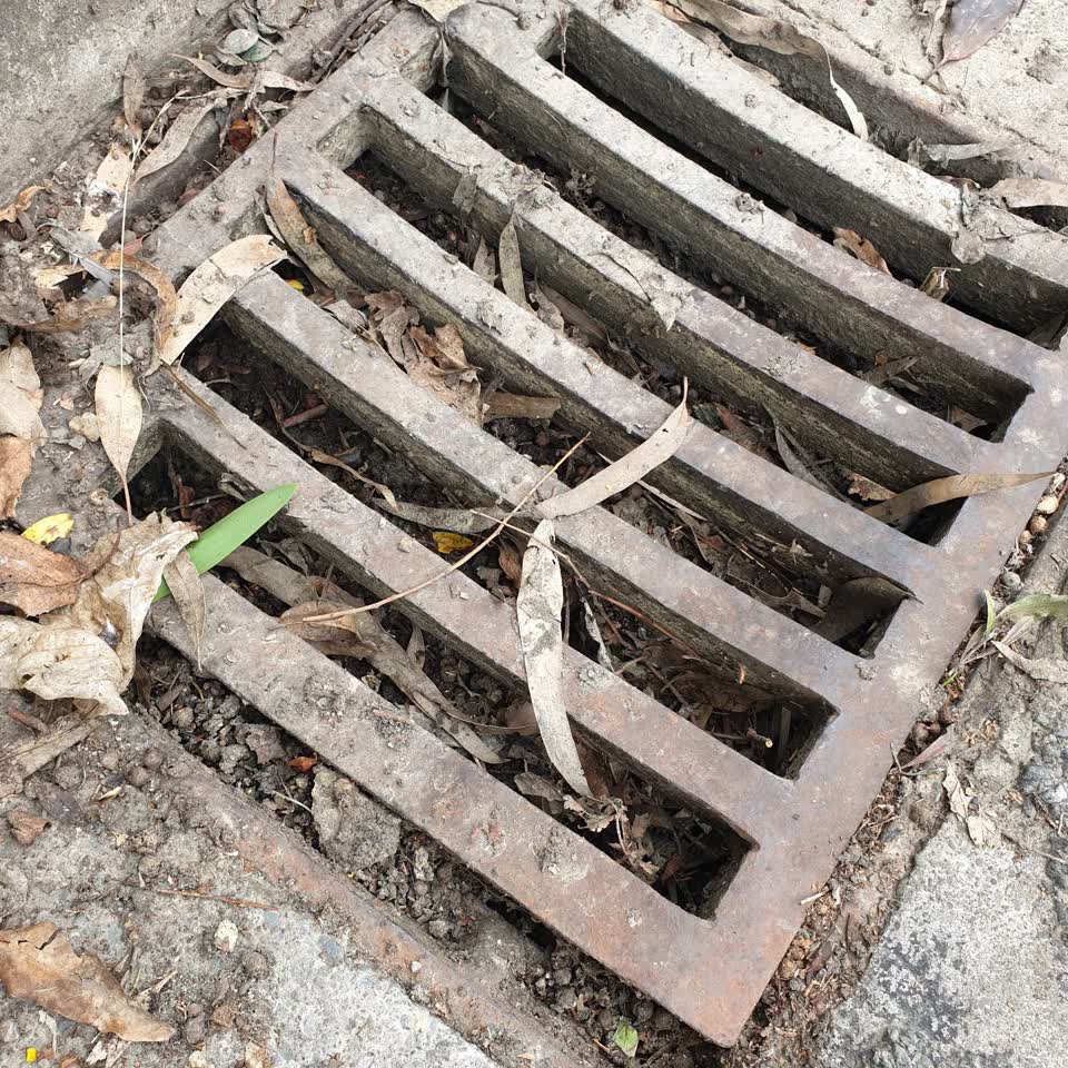 The photograph attached to this wastewater/stormwater report