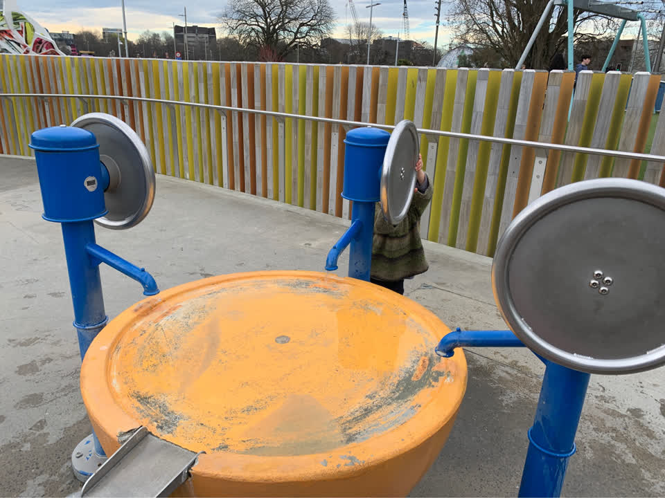 The photograph attached to this parks report