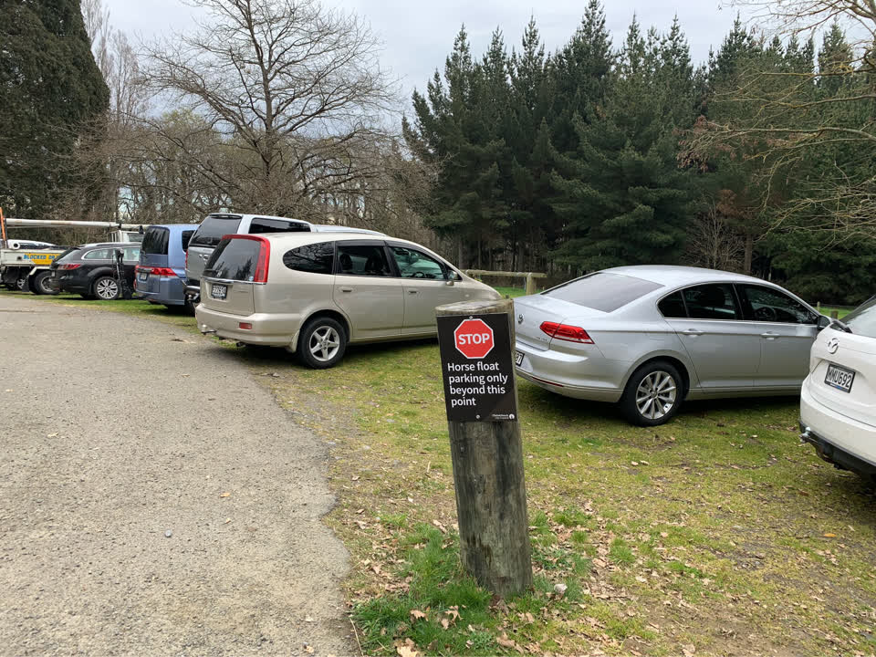 The photograph attached to this parks report