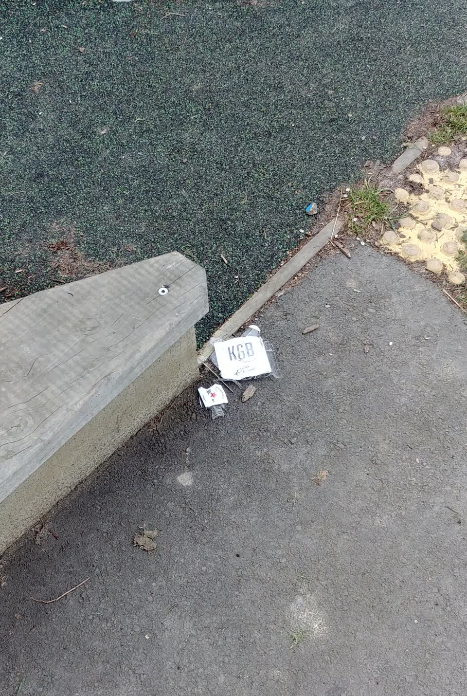 The photograph attached to this parks report