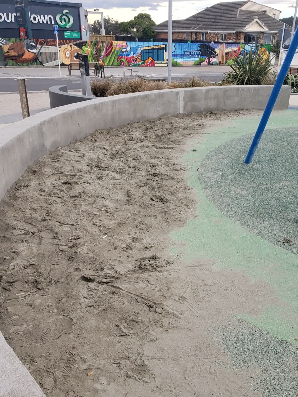 The photograph attached to this parks report