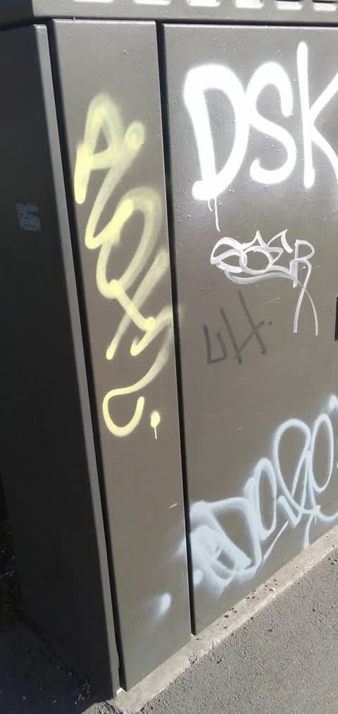 Graffiti, a report photo