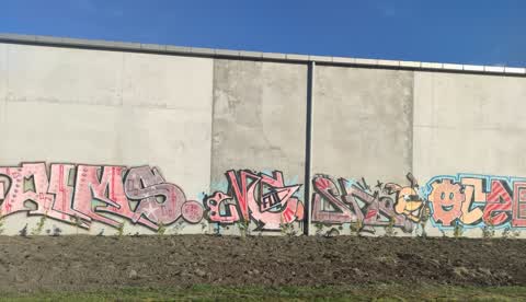 Graffiti, a report photo