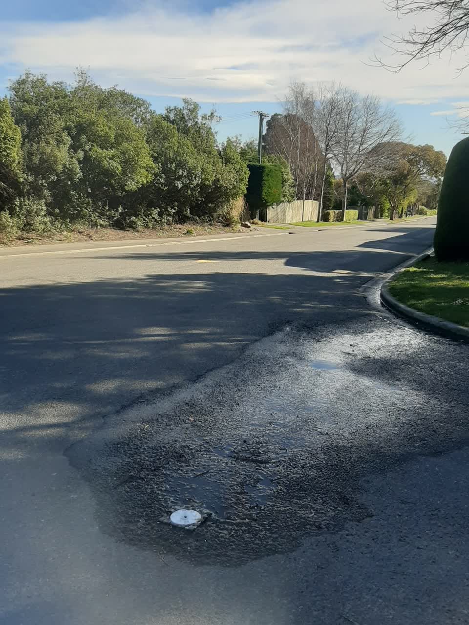 The photograph attached to this water supply report