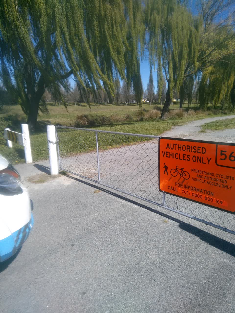 The photograph attached to this parks report