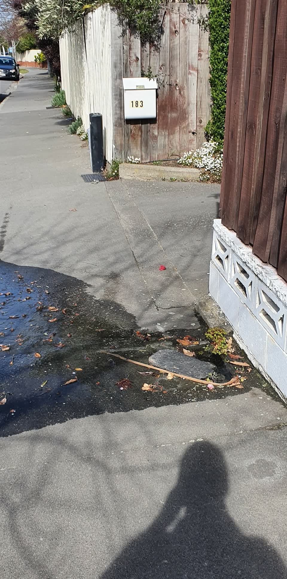 The photograph attached to this water supply report