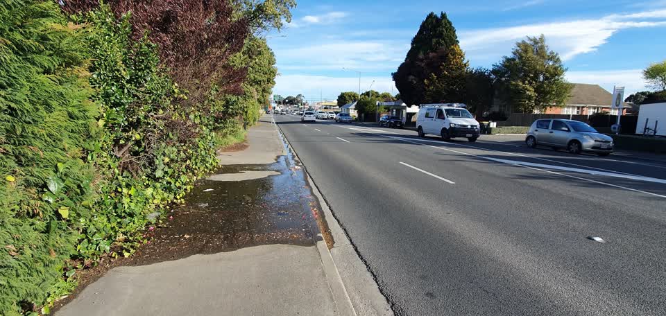 The photograph attached to this water supply report