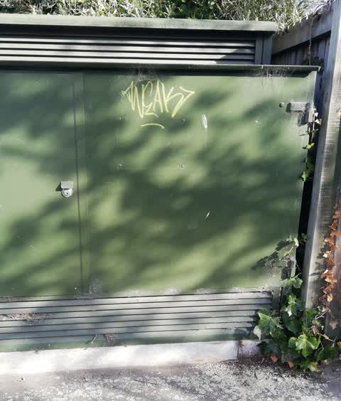Graffiti, a report photo