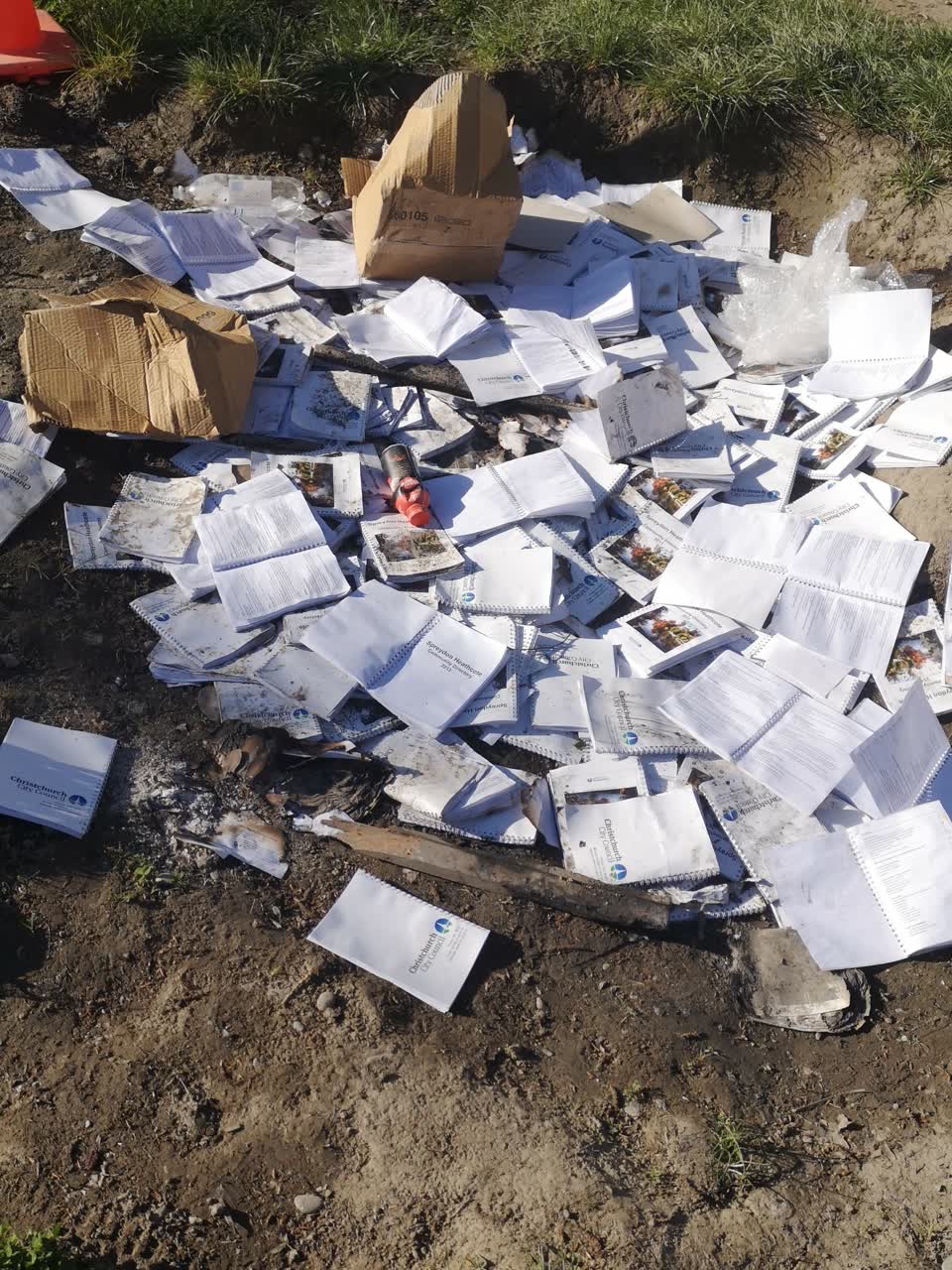 The photograph attached to this parks report