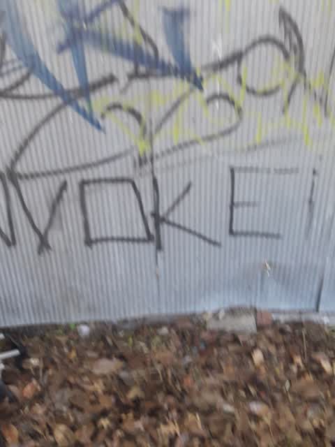 Graffiti, a report photo