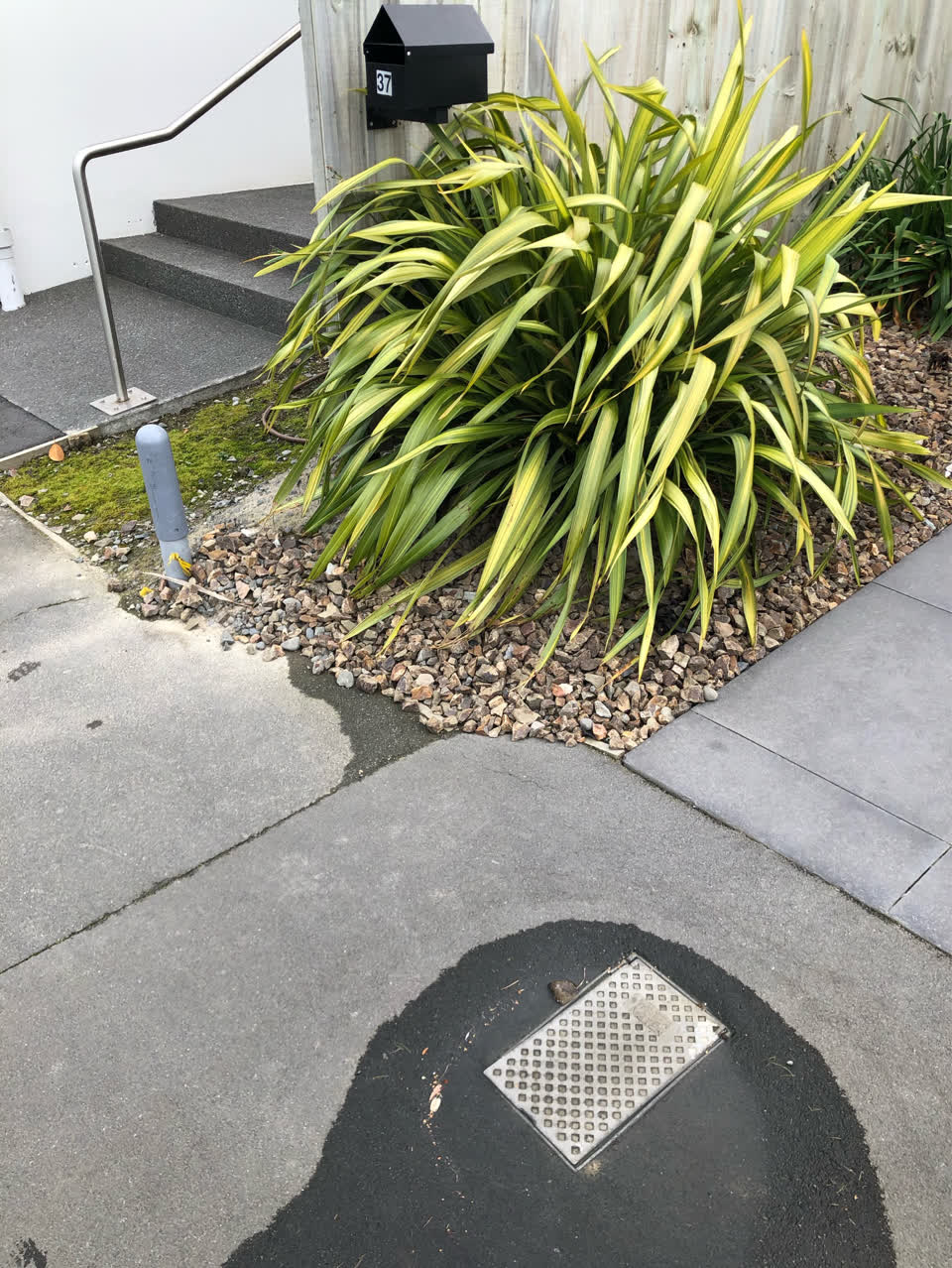 The photograph attached to this water supply report