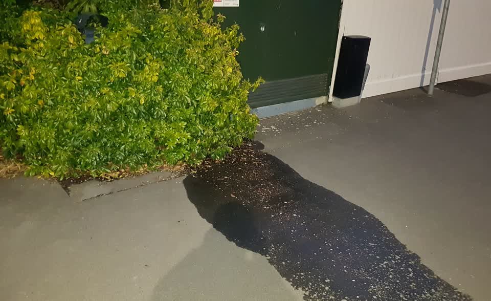 The photograph attached to this water supply report