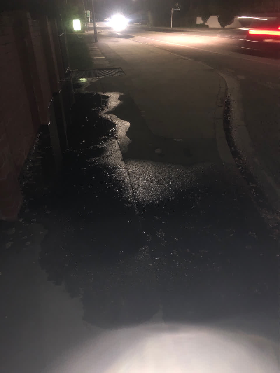 The photograph attached to this water supply report