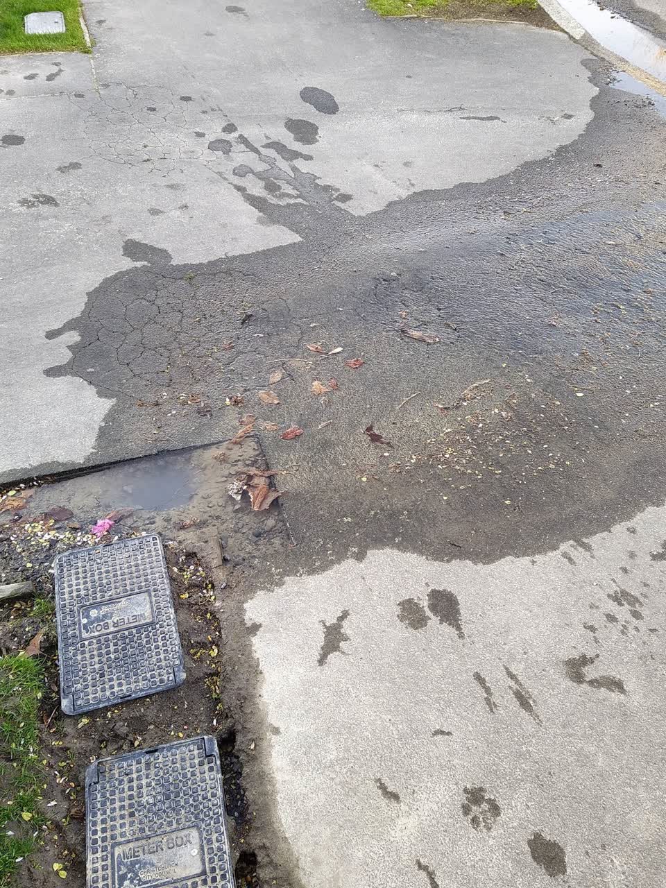 The photograph attached to this water supply report