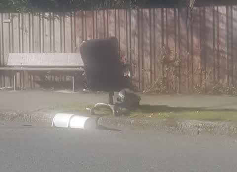 Rubbish/Recycling, a report photo