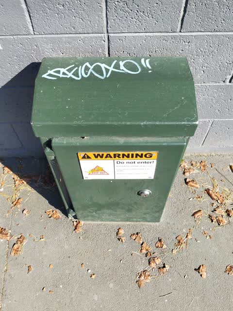 Graffiti, a report photo