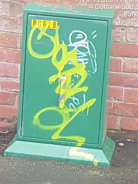Graffiti, a report photo