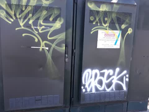 Graffiti, a report photo