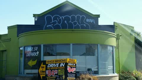 Graffiti, a report photo