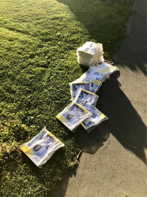 Dumped Rubbish, a report photo