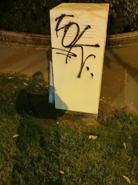 Graffiti, a report photo
