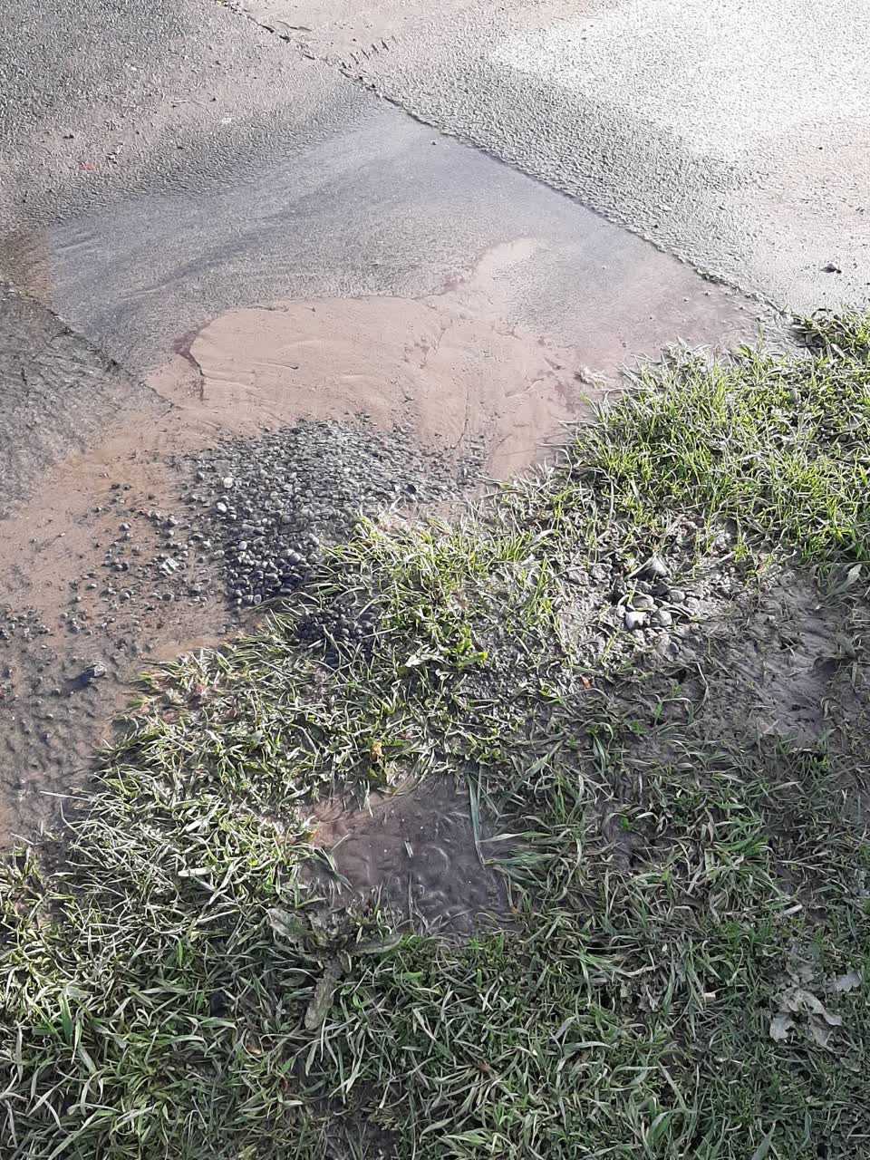 The photograph attached to this water supply report