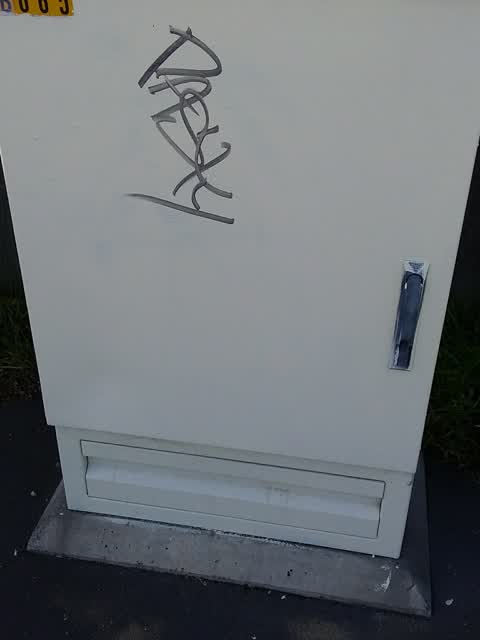 Graffiti, a report photo