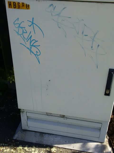 Graffiti — a report photo