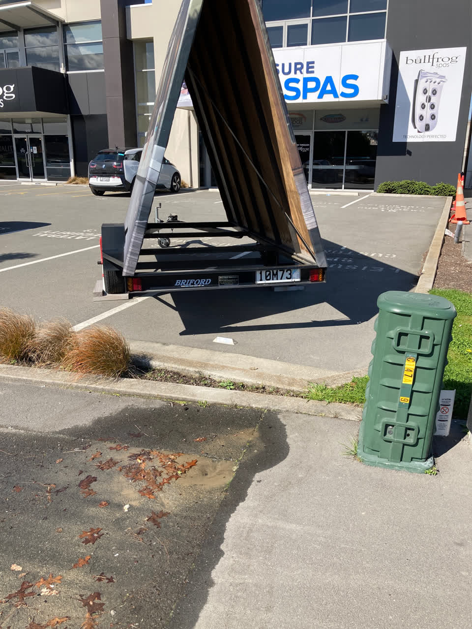The photograph attached to this water supply report