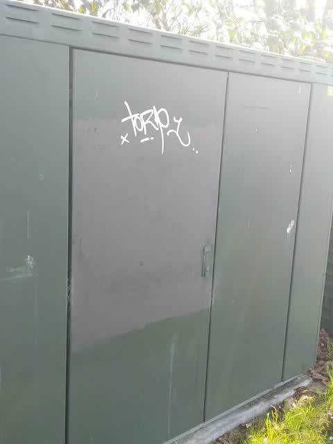 Graffiti, a report photo