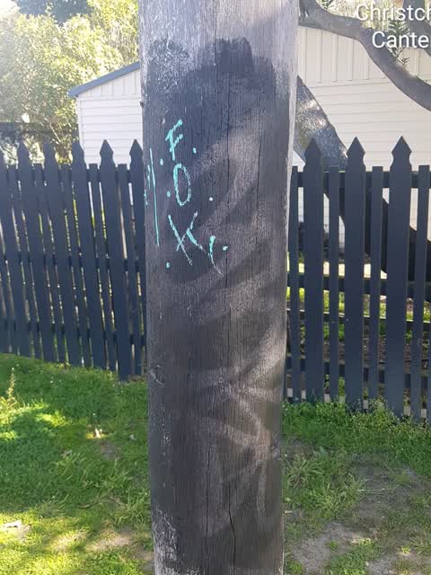 Graffiti, a report photo