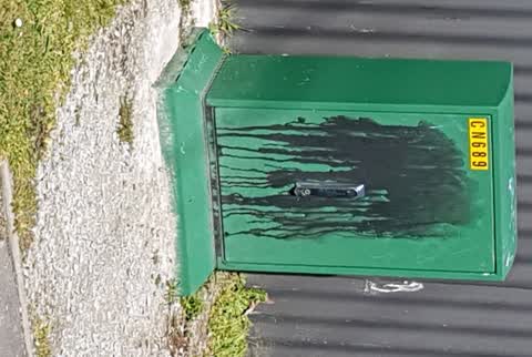 Graffiti, a report photo