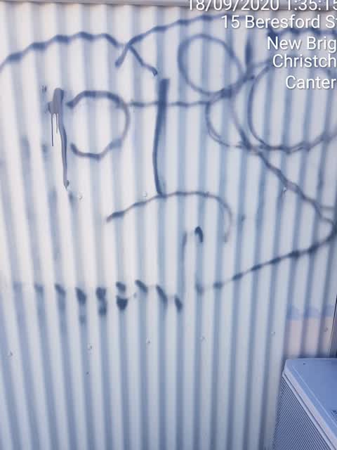 Graffiti — a report photo