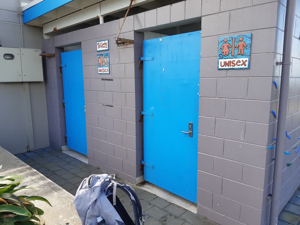 The photograph attached to this public toilet report