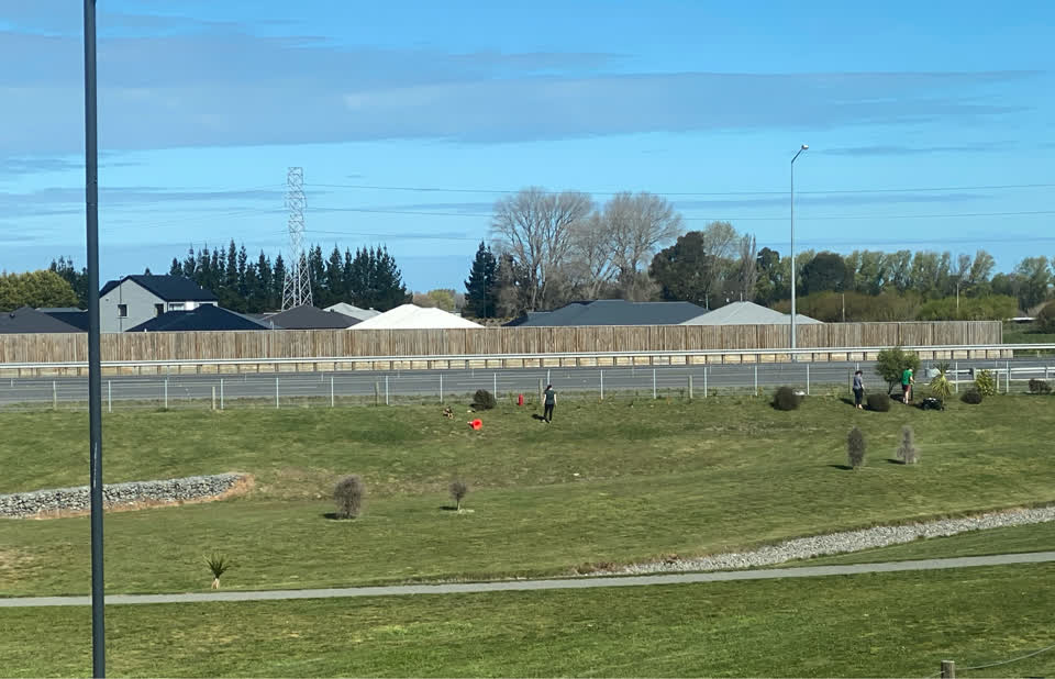 The photograph attached to this parks report