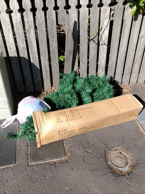 Dumped Rubbish, a report photo
