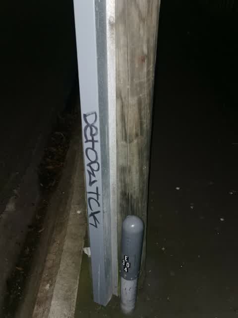 Graffiti, a report photo